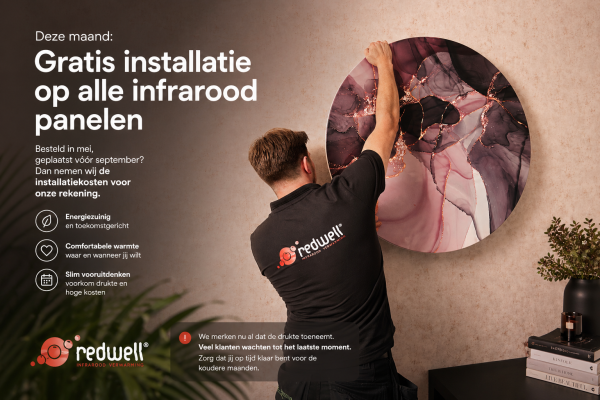 Actie: gratis installatie!