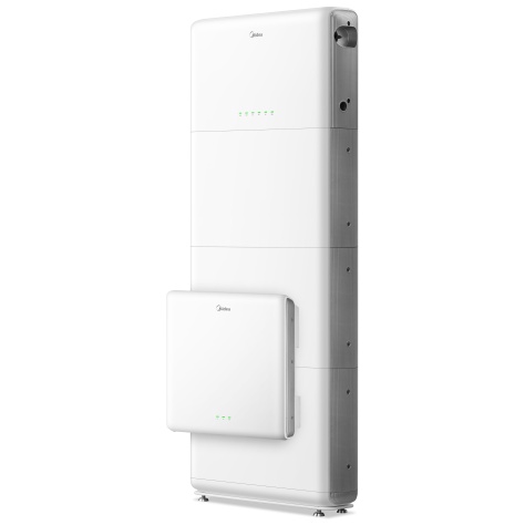 Afbeelding voor Midea 15 kWh batterij met 10 kW omvormer