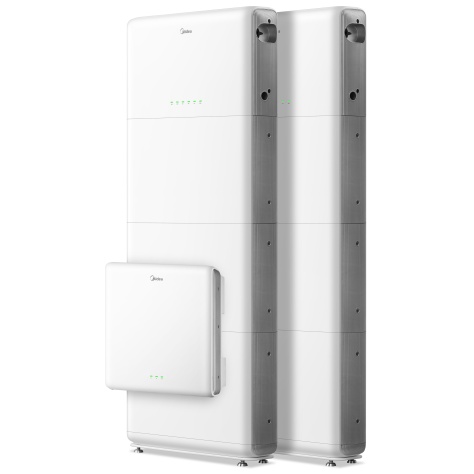 Afbeelding voor Midea 30 kWh batterij met 10 kW omvormer