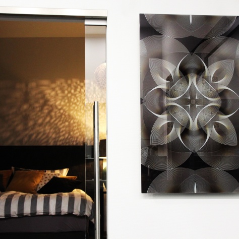 Afbeelding voor Glas paneel met (eigen) afbeelding