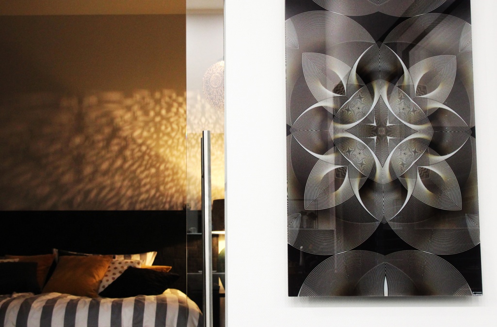 Redwell infrarood verwarming afbeelding glas