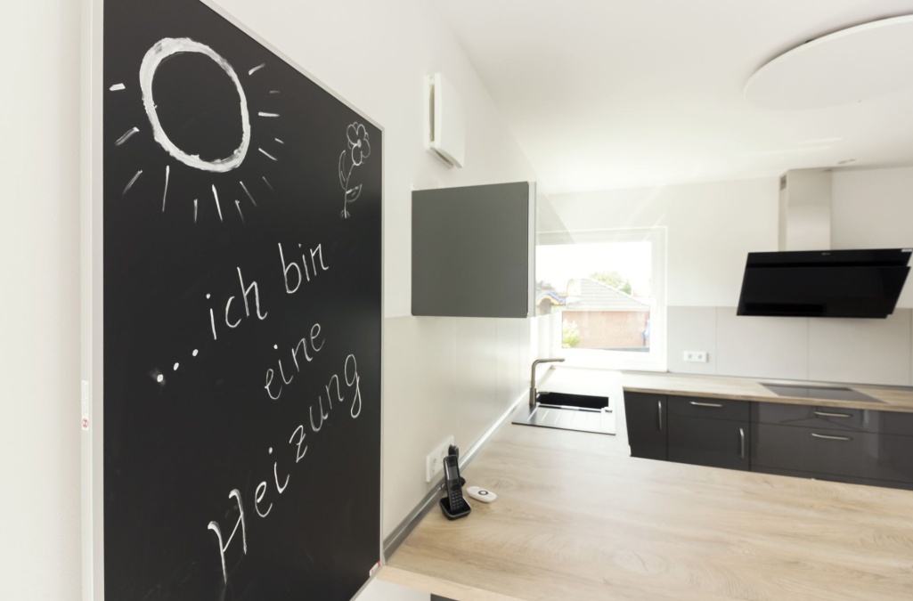Redwell infrarood verwarming krijtbord keuken