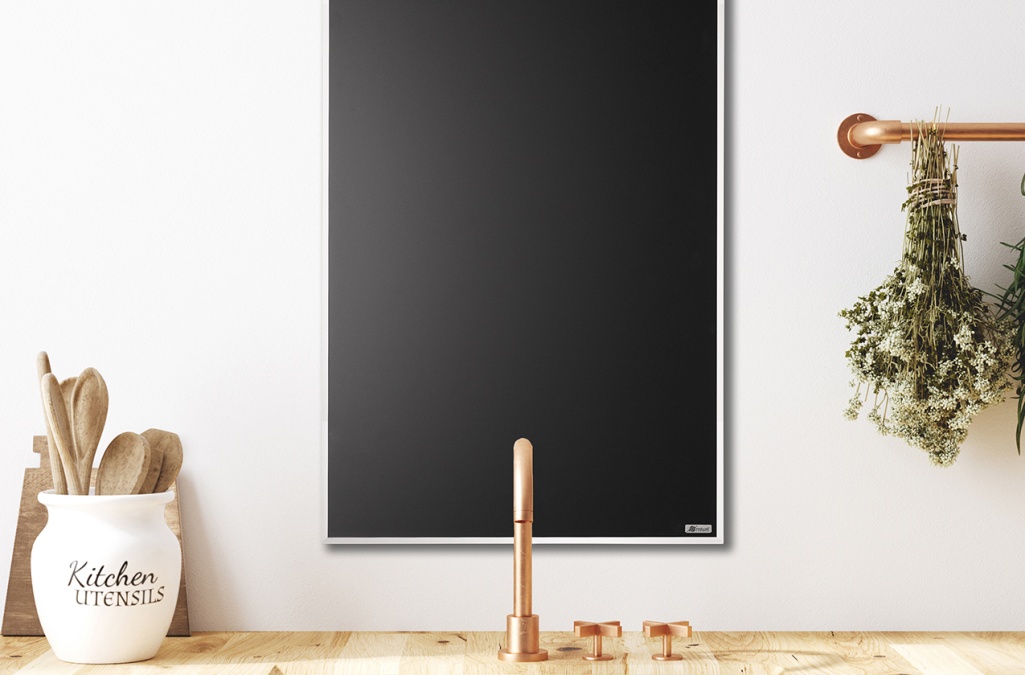 Redwell infrarood verwarming krijtbord keuken