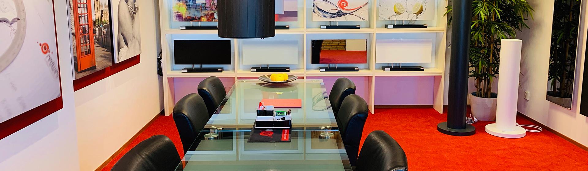 Redwell showroom infrarood verwarming